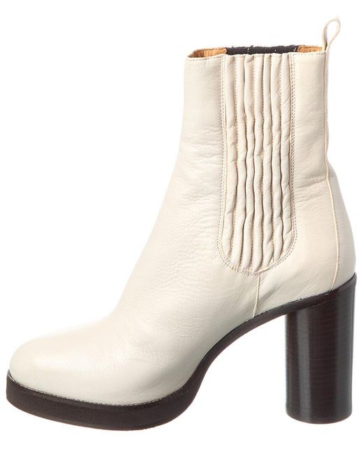 Isabel Marant Natural Lilde Leather Boot
