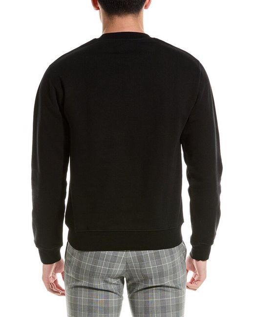 The Kooples Black Crewneck Sweatshirt for men