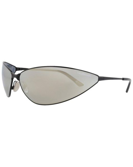Balenciaga Gray 93Mm Sunglasses