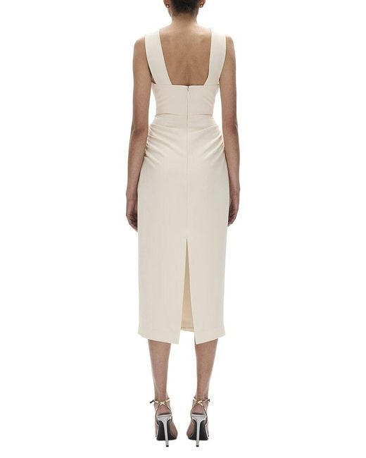 Rachel Gilbert Natural Martina Column Dress