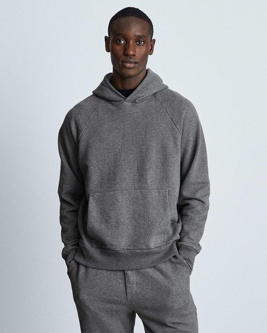 Everlane Gray The Track Hoodie for men