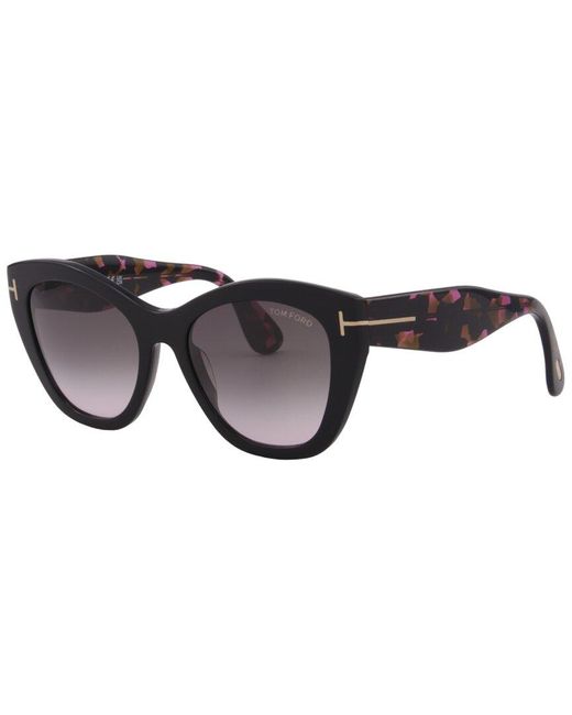 Tom Ford Black Cara 56mm Sunglasses