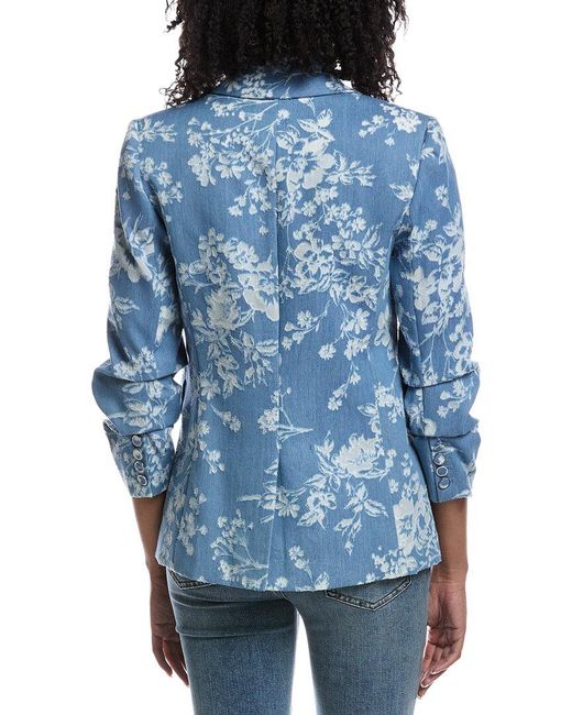 Tahari Blue The Gabby Jacket