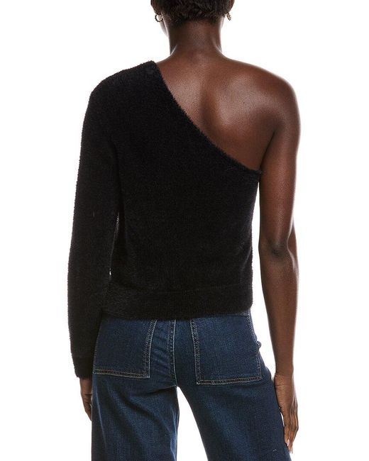 Maje Black Fleece Sweater