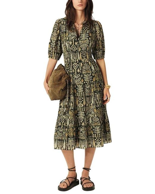 Ba&sh Green Panissa Dress