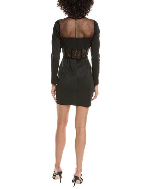 Tadashi Shoji Black Bliss Corset Mini Dress