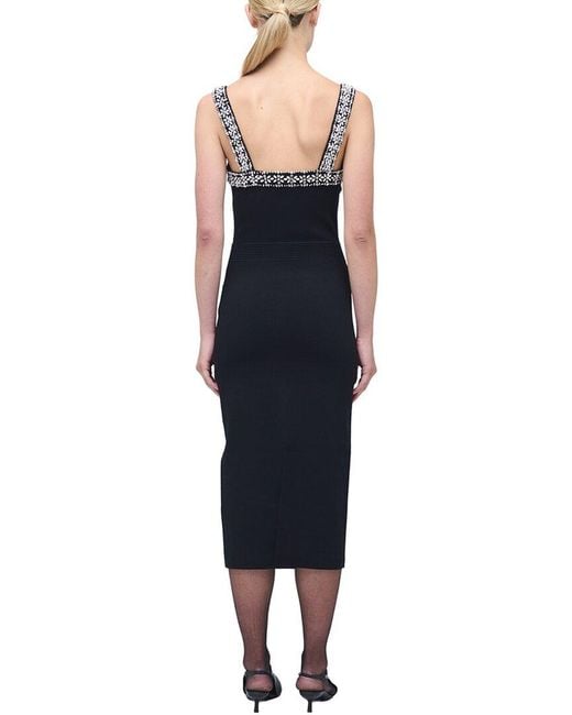 Jonathan Simkhai Blue Maude Midi Dress