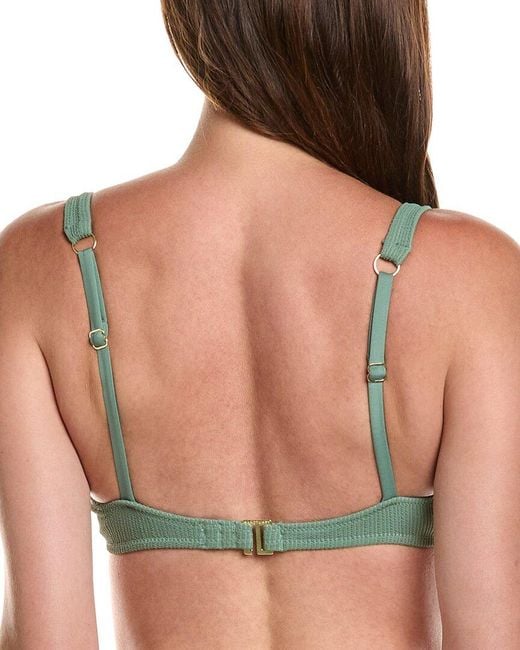 Sanctuary Green Stay Connected Underwire Bra Top