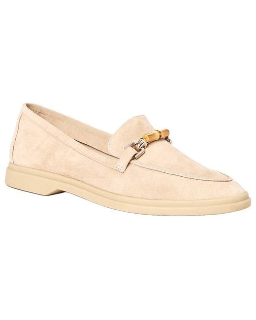 J.McLaughlin Natural Reina Suede Loafer