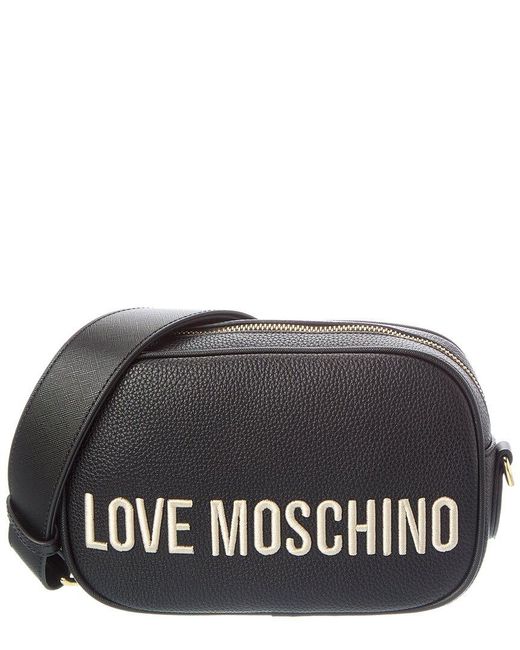 Love Moschino Gray Shoulder Bag