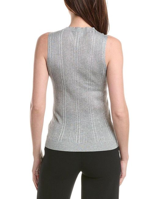 Peserico Gray Maglieria Tank Top