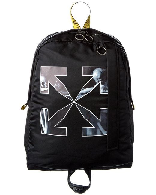 Off-White c/o Virgil Abloh Black Off- Arrows Easy Nylon Backpack