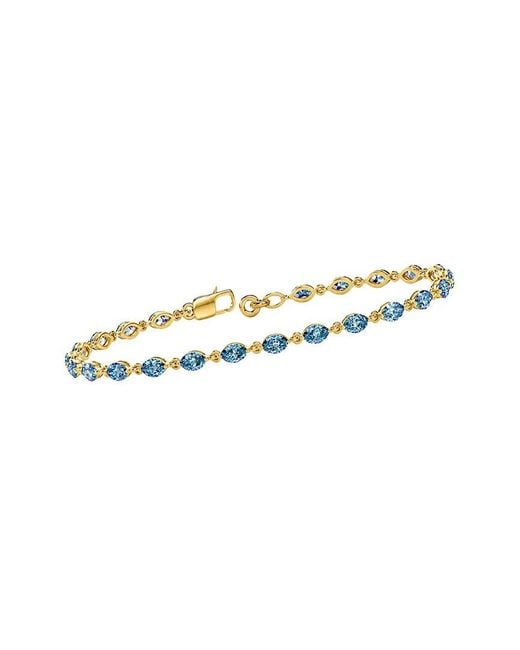 Lab Grown Diamonds White 14K 3.22 Ct. Tw. Lab-Grown Diamond Tennis Bracelet