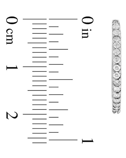 LEVARON White 14K 0.50 Ct. Tw. Diamond Earrings