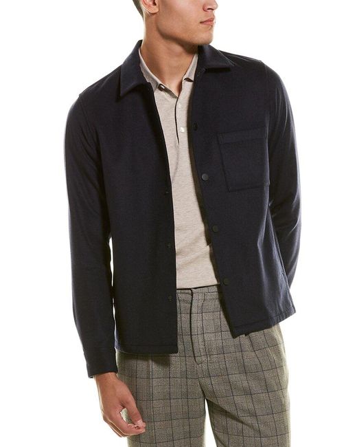 theory rye overshirt