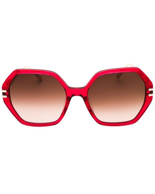 Chopard Red 57Mm Sunglasses
