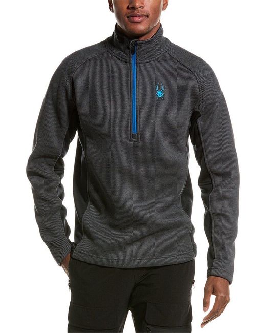 Spyder Outbound 1 4 Zip Pullover in Black for Men Lyst UK