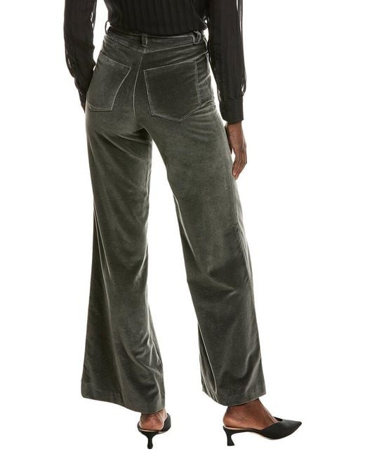 Officine Generale Green Officine Generale Romy Velvet Pant