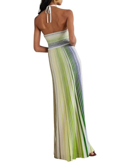 MIRA RICHI Green Maxi Dress