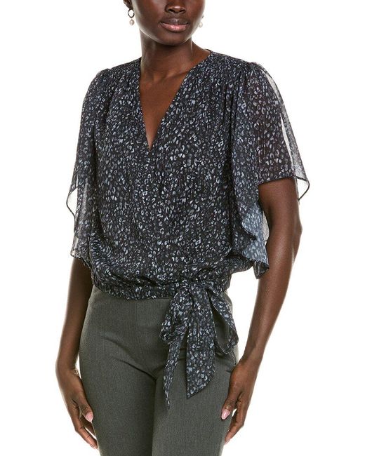Ramy Brook Gray Kitty Blouse