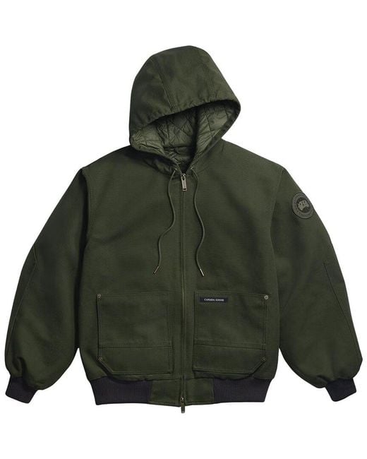 Canada Goose Green Beaumont Hoodie for men