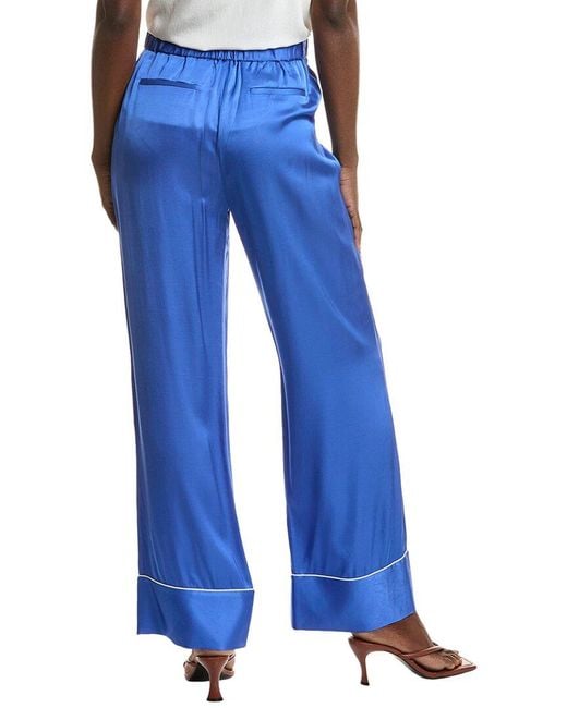 Equipment Blue Pajama Pant