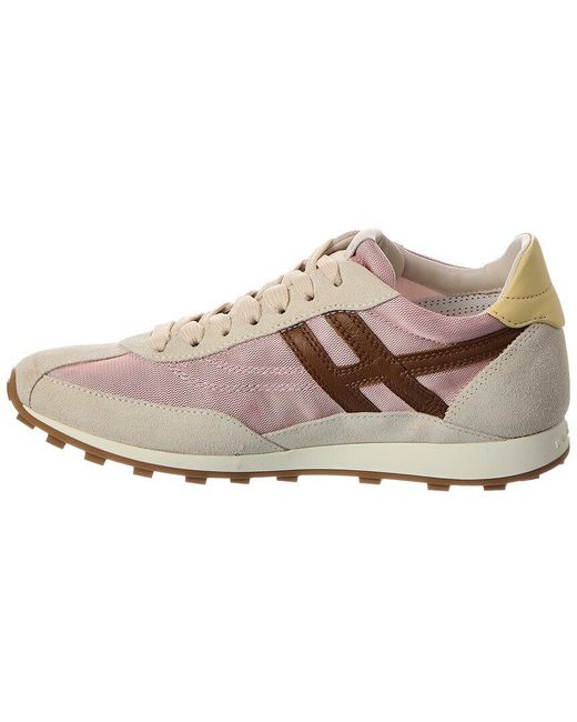 Hogan Natural Athletic Suede Sneaker
