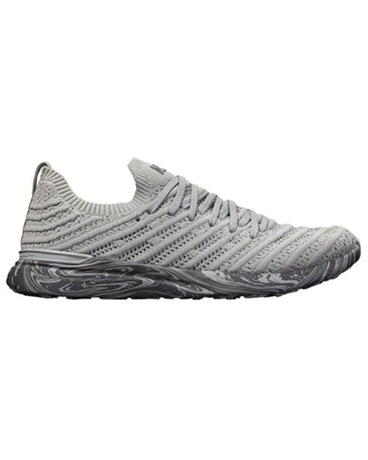 Athletic Propulsion Labs Gray Athletic Propulsion Labs Techloom Wave Sneaker for men