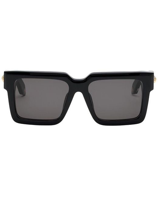 Roberto Cavalli Black Philipp Plein 55Mm Sunglasses