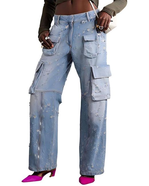 AMINA GLAM Blue Jean