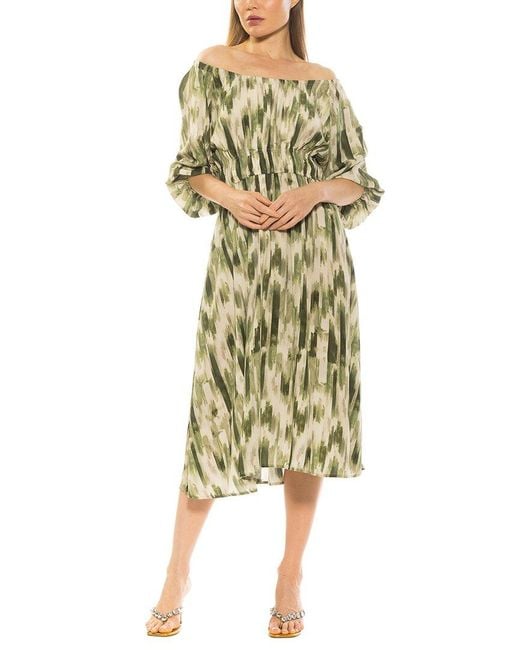 Alexia Admor Yellow Emily Dress