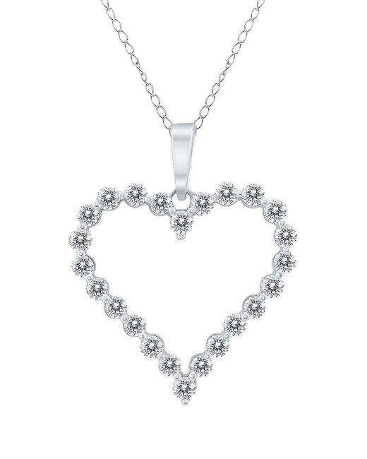 True Diamond White 14k 0.46 Ct. Tw. Diamond Necklace