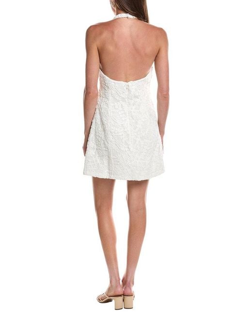 Bardot White Meira Hourglass Mini Dress