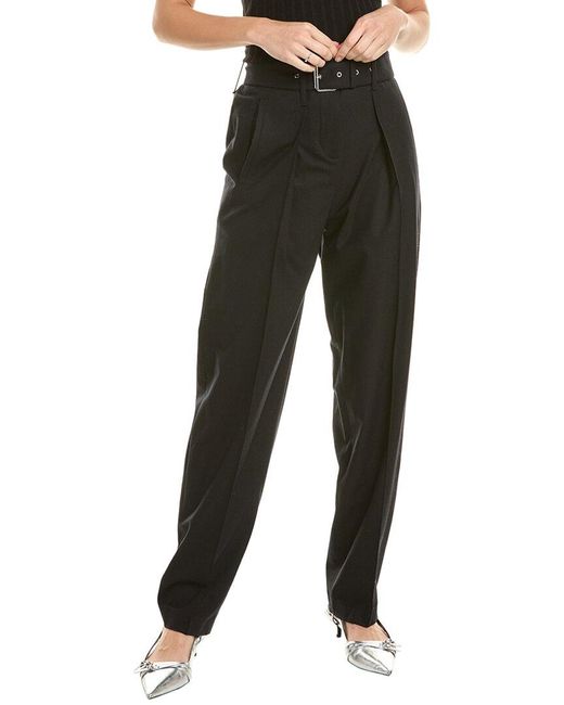 IRO Black Benet Wool-Blend Pant