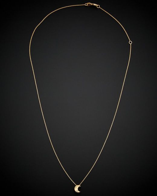Italian Gold Black 14k Necklace