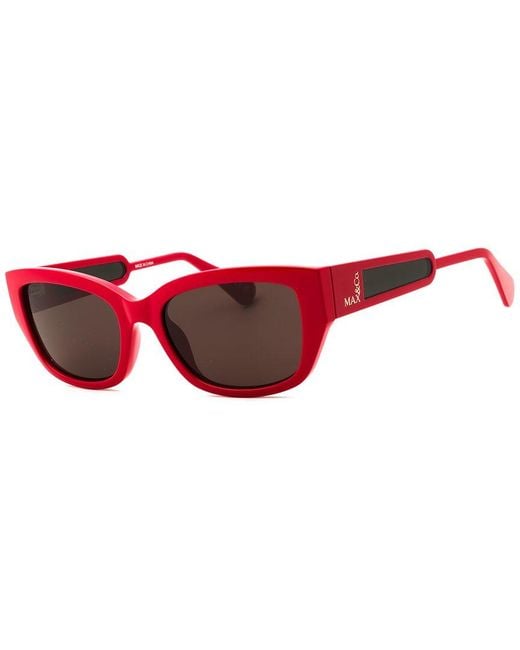 MAX&Co. Red Max & Co By Max Mara Mo0086 54Mm Sunglasses