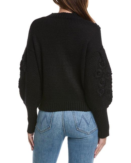 Stellah Black Sweater