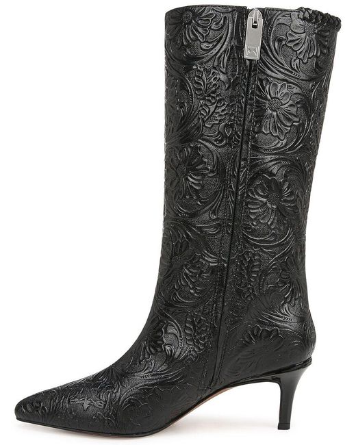 Franco Sarto Black Amari Leather Boot