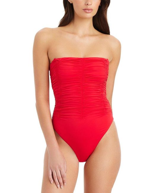 Sanctuary Red Banded Mio One-Piece