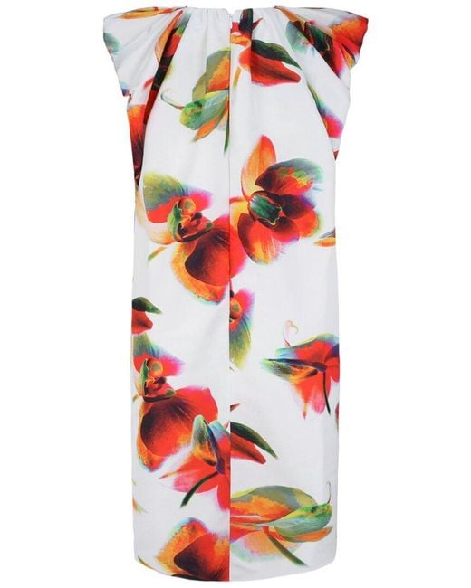 McQueen White Mini Dress