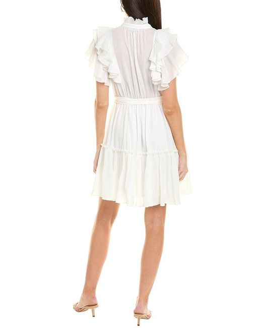 Emanuel Ungaro White Robyn Mini Dress
