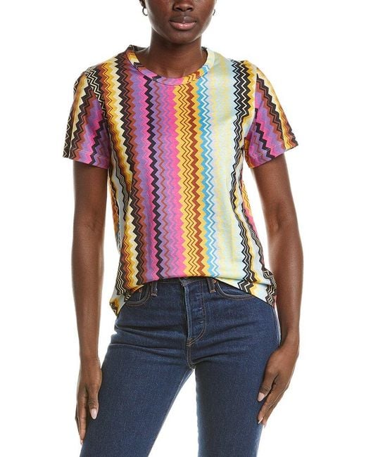 Missoni Blue Printed Shirt