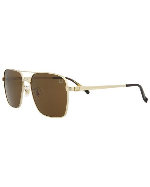 Dunhill Du0052s 58mm Sunglasses in Brown for Men Lyst