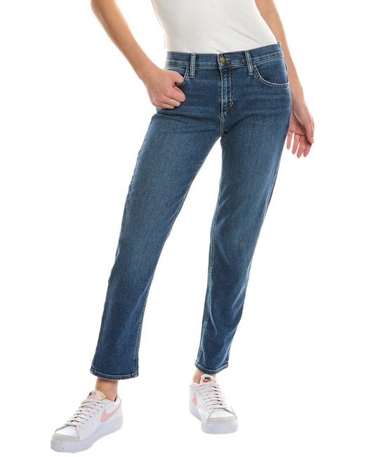 Joe's Jeans Blue The Bobby Solstice Mid-rise Tapered Boyfriend Jean