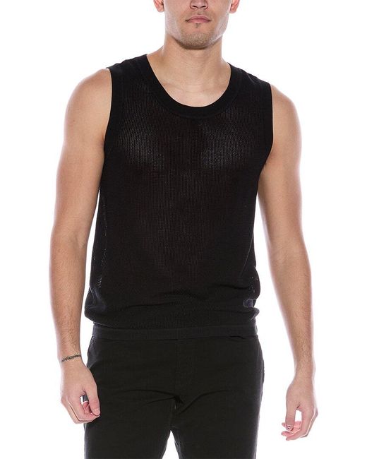 Rag & Bone Black Payton Tank for men