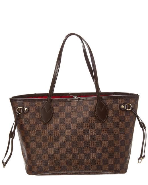 Louis Vuitton Damier Ebene Canvas Neverfull Mm in Brown - Save 40% - Lyst