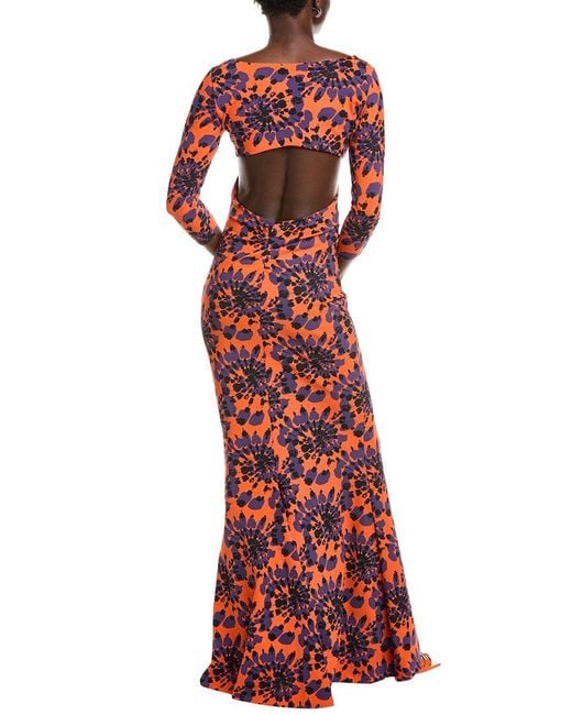 La Petite Robe Di Chiara Boni Red Zubaida Gown