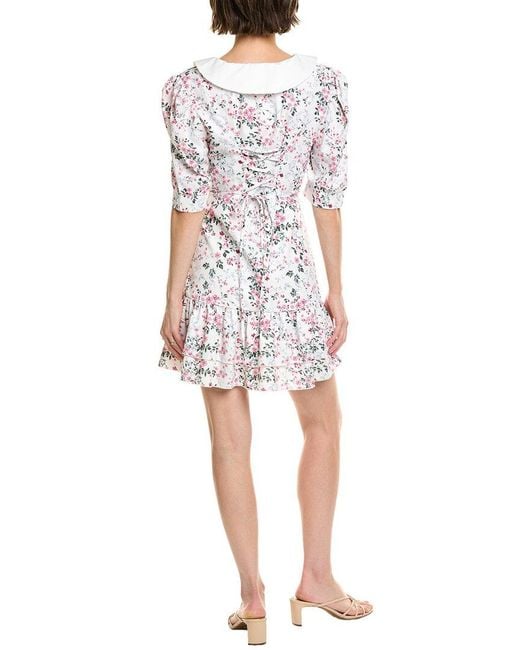 To My Lovers White Mini Dress