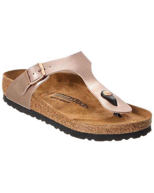 Birkenstock Brown Gizeh Bs Birko-Flor Sandal
