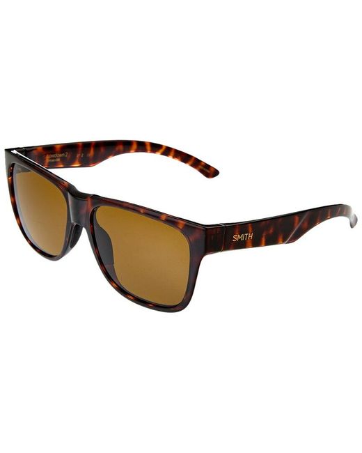 Smith Brown Lowdown 2 55mm Polarized Sunglasses for men